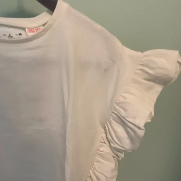 ZARA RUFFLED TOP - Picture 6 of 10